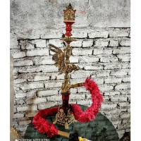 خرید، قیمت و مشخصات قلیان مدل خروس تمام برنج با زیره و تاج، با طرح خاص و قیمت مناسب، کیفیت عالی _ هنرظریف