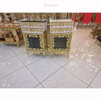 خرید، قیمت و مشخصات بوفه کوچک ویترینی روکش برنز رنگ ثابت و کیفیت درجه یک، محصول اصفهان _ هنرظریف