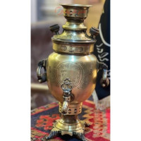 خرید آنلاین، سرویس سماور یک و نیم لیتری نظر دسته گوشواره، رنگ ثابت و باکیفیت بالا _ هنرظریف