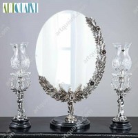 خرید آنلاین، آینه شمعدان نقره  925 عیار ، با کیفت بالا، با ساختاری زیبا و دلنشین، زیرقیمت بازار | چترزندگی
