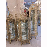 خرید، قیمت و مشخصات بوفه روکش برنز جادار با طرح جدید ساخته شده با ورق ضخیم با رنگ ثابت، محصول اصفهان _ هنرظریف