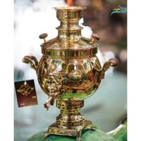 خرید آنلاین، سماور زغالی 6 لیتری برنجی طراحی جدید ورق ضخیم و با کیفیت، شکیل و زیبا، با قیمت مناسب | چترزندگی