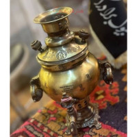 خرید آنلاین، سرویس سماور دو لیتری صدفی قلم، ورق ضخیم و با کیفیت بالا و رنگ نسوز _ هنرظریف