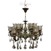 خرید آنلاین، لوستر آرامیس کوچک 4 شاخه، با ضمانت و ماندگاری بالا، زیر قیمت بازار _ هنرظریف