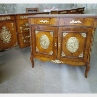 خرید، قیمت و مشخصات، کنسول دو درب معرق کاری، رنگ درجه یک پولیشی و طراحی شیک و آنتیک با ضمانت، زیر قیمت بازار | چترزندگی