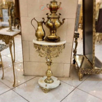 خرید، قیمت و مشخصات میز خاطره جنس برنز درجه 1، با طرح گل رز سنگ خور، زیبا و شیک مناسب منزل شما، با دوام _ هنرظریف