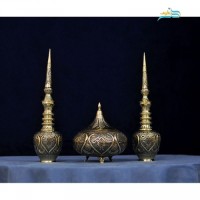 خرید آنلاین، تنگ قلندری و شکلات خوری برنجی با روکش کوره ای، کیفیت اعلاء و بدون تغییر زنگ، زیر قیمت بازار | چترزندگی
