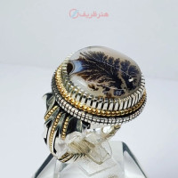 خرید، قیمت و مشخصات انگشتر شجر تک درخت کلکسیونی دارای رکاب فدیوم زیر قیمت بازار کیفیت عالی _ هنرظریف