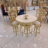 خرید، قیمت و مشخصات میز ناهار خوری دو نفره جنس آلیاژ با رنگ ثابت و خوش ساخت، زیر قیمت بازار، کیفیت ممتاز _ هنرظریف