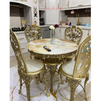 خرید، قیمت و مشخصات میز ناهار خوری 4 نفره آلیاژ، زیبا و با کیفیت عالی، به قیمت تولیدی _ هنرظریف