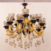 خرید، قیمت و مشخصات لوستر 10 شاخه اسپرت و شیک، طراحی خاص و جنس آلیاژ درجه یک _ هنرظریف