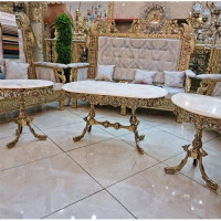 خرید، قیمت و مشخصات جلو مبلی و عسلی برنز با سنگ مرمر درجه یک، فوق العاده شیک و زیبا زیر قیمت بازار، کیفیت عالی _ هنرظریف