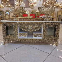 خرید، قیمت و مشخصات میز تلویزیون برنزی ، برنز درجه 1، ورق ضخیم، بسیار زیبا و شیک، با ضمانت کیفیت _ هنرظریف