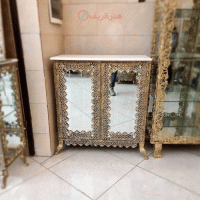 خرید، قیمت و مشخصات جا کفشی آلومینیوم، مدل نیلوفر، آلومینیوم درجه 1، ورق ضخیم، بسیار زیبا و شیک _ هنرظریف