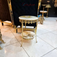 خرید، قیمت و مشخصات میز تلفن برنزی مدل گل رز سنگ خور بسیار با دوام و با کیفیت، زیر قیمت بازار _ هنرظریف